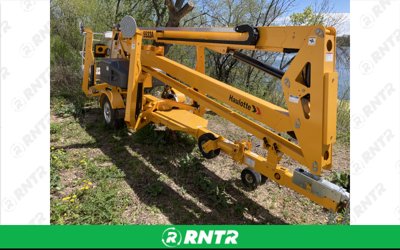 Haulotte Towable Boom Lift (55-ft 3-in Platform Height, 61-ft 3-in Work Height) – For rent in elbow-lake, minnesota – FTB Mfg. | RNTR.com – Image 1
