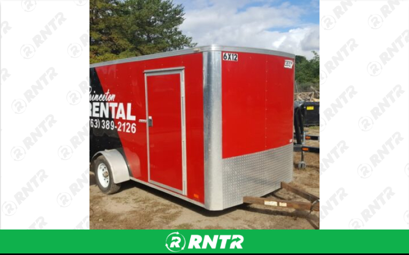 Generic TRAILER 6X12 ENCLOSED – For rent in princeton, minnesota – Princeton Rental  | RNTR.com – Image 1