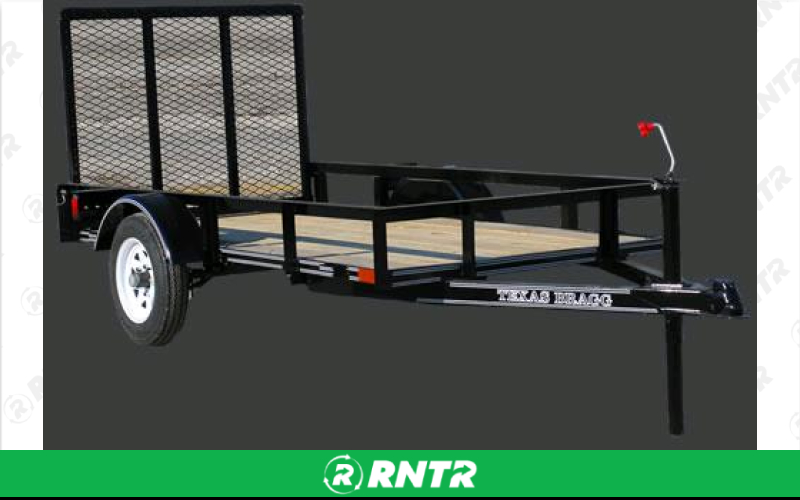Generic TRAILER -  5ft X 10ft SINGLE AXLE – For rent in burnet, texas – Minuteman Rentals | RNTR.com – Image 1