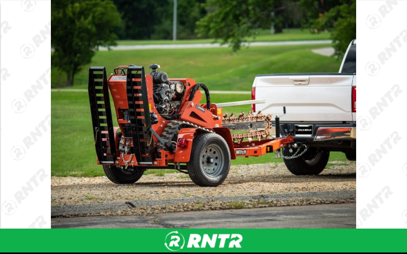 Ditch Witch Trailer - Trencher – For rent in apache-junction, arizona – ALL AMERICAN RENTALS | RNTR.com – Image 1