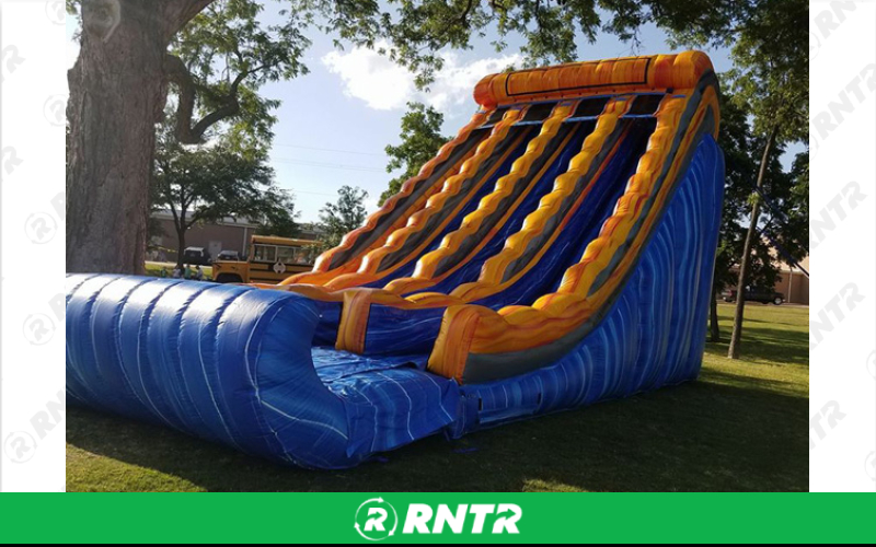 Generic Triple Threat 24Ft Triple Lane Slide – For rent in sachse, texas – Fun Times Party Rental | RNTR.com – Image 1