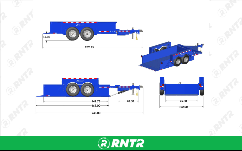 Air-Tow Utility Trailer – For rent in Alexandria, Minnesota – RNTR Depot of Alexandria MN | RNTR.com – Image 1