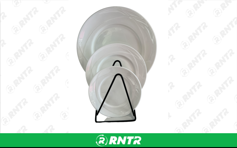 Generic White Bone China Bread & Butter/Dessert Plate – For rent in broadview-heights, ohio – Broadview Rental | RNTR.com – Image 1