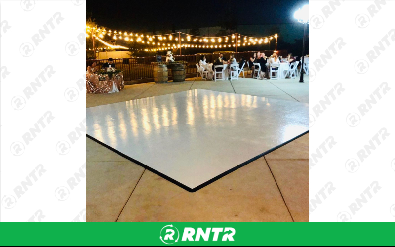 Generic White Dance Floor - 15' x 15' – For rent in isanti, minnesota – Able Rental LLC | RNTR.com – Image 1