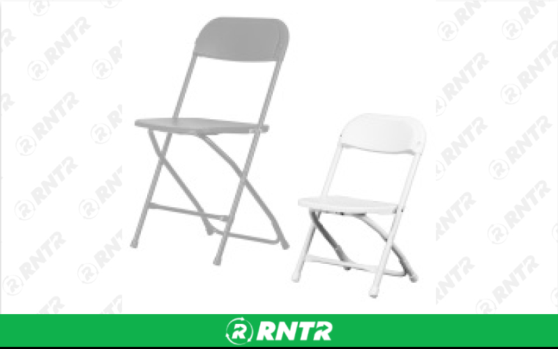 Generic White Folding Chairs – For rent in hallandale-beach, florida – Perfect Party Rental | RNTR.com – Image 1