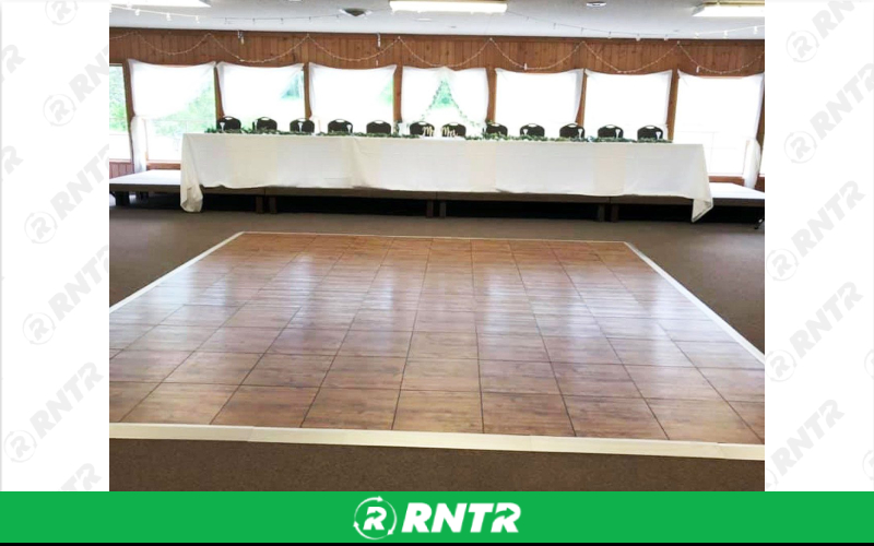 Generic Wood Grain Dance Floor - 15' x 15' – For rent in isanti, minnesota – Able Rental LLC | RNTR.com – Image 1
