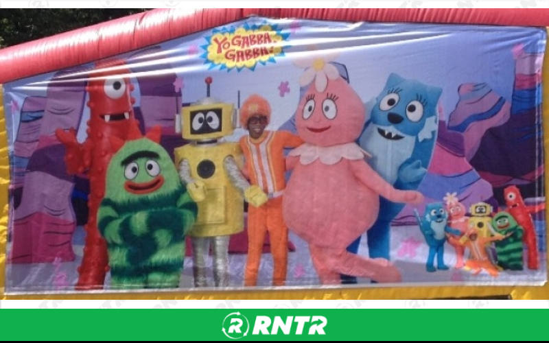 Generic Yo Gabba Gabba Super Combo 20x19 – For rent in howell, new-jersey – Mr. Happy Party Rentals | RNTR.com – Image 1
