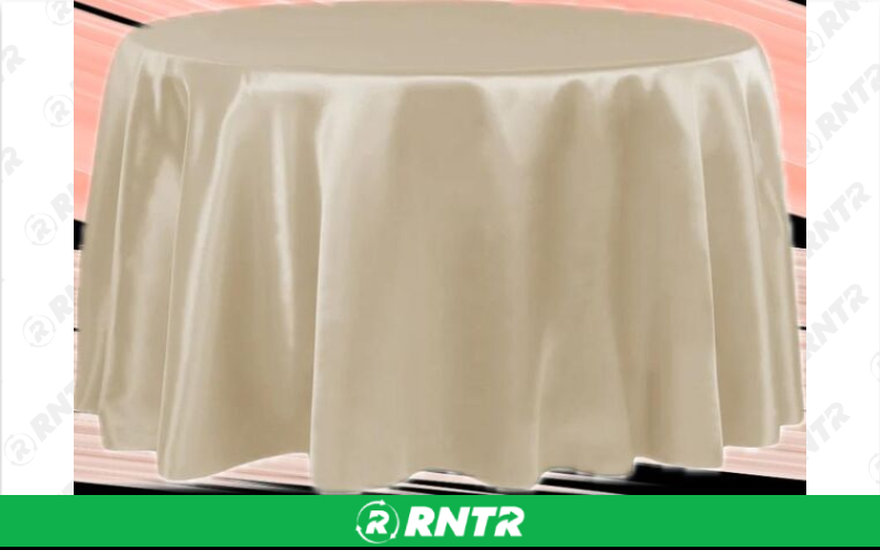Generic 120 Round Champagne Linen Table Cloth – For rent in dacula, georgia – CrimsonTLC | RNTR.com – Image 1