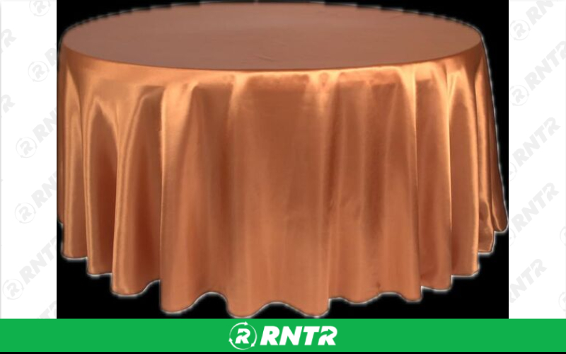 Generic 120 Round Teracotta Table Cloth – For rent in piedmont, south-carolina – Crimsontlc Tables Linen and Chairs | RNTR.com – Image 1