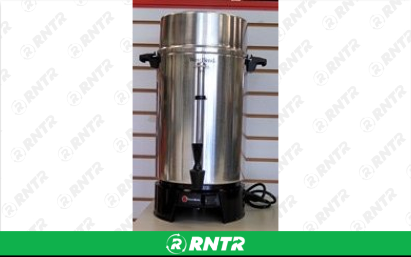 Generic 40-100 Cup Coffee Maker - Aluminum – For rent in willmar, minnesota – Grand True Value Rental | RNTR.com – Image 1