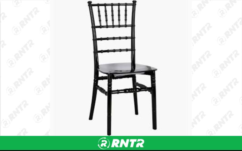 Generic Black Chiavari Chair – For rent in piedmont, south-carolina – Crimsontlc Tables Linen and Chairs | RNTR.com – Image 1