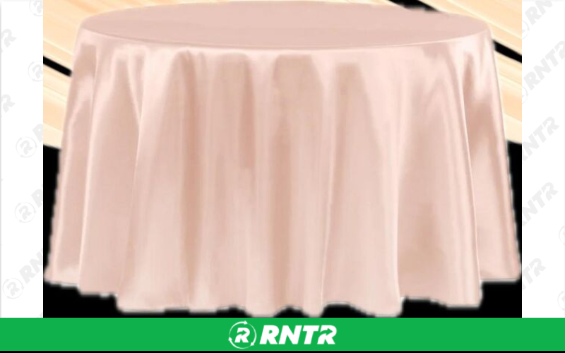 Generic Blush/Rose Gold Sequin Table Cloth – For rent in piedmont, south-carolina – Crimsontlc Tables Linen and Chairs | RNTR.com – Image 1