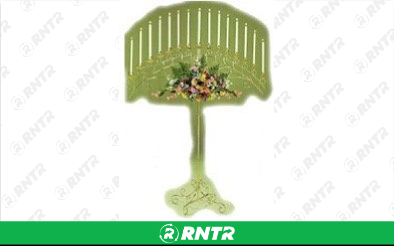 Generic Candelabra - Fan / Arch Brass – For rent in willmar, minnesota – Grand True Value Rental | RNTR.com – Image 1