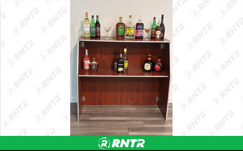 Generic Cherry Portable Bar – For rent in piedmont, south-carolina – Crimsontlc Tables Linen and Chairs | RNTR.com – Image 1
