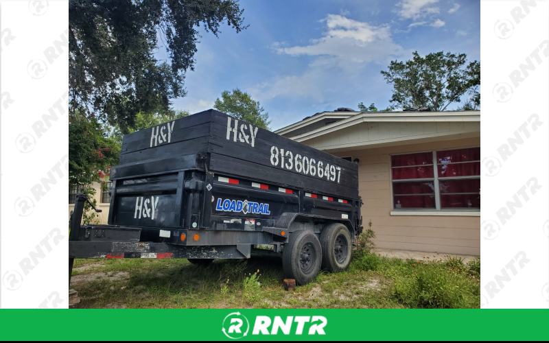 LDTL Dump Trailer.L – For rent in tampa, florida – H&Y Rental  Trailer | RNTR.com – Image 1