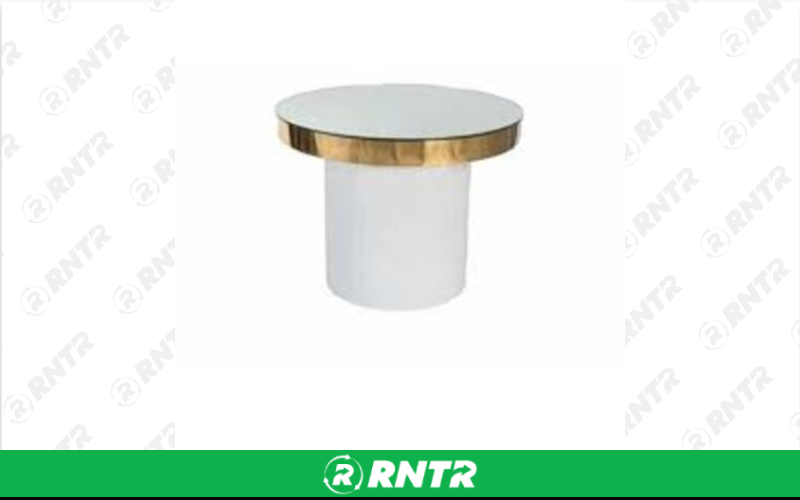 Generic Gold and White Cake Table – For rent in piedmont, south-carolina – Crimsontlc Tables Linen and Chairs | RNTR.com – Image 1