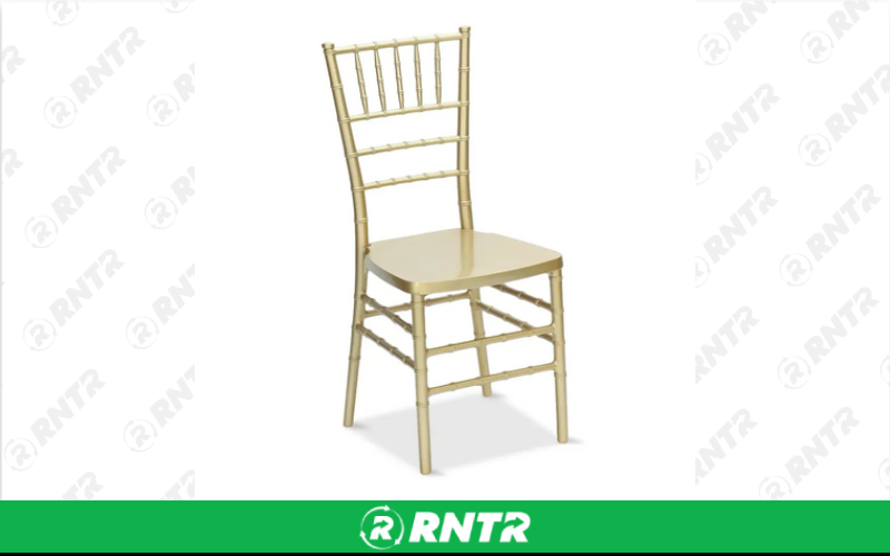 Generic Gold Chaivari Chair – For rent in piedmont, south-carolina – Crimsontlc Tables Linen and Chairs | RNTR.com – Image 1