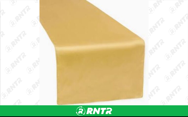 Generic Gold Table Runner – For rent in dacula, georgia – CrimsonTLC | RNTR.com – Image 1