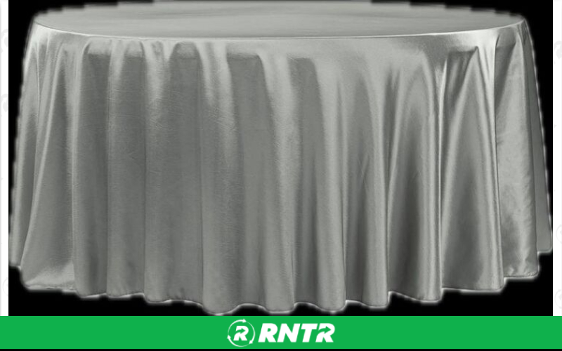 Generic Gray Table Cloth – For rent in piedmont, south-carolina – Crimsontlc Tables Linen and Chairs | RNTR.com – Image 1