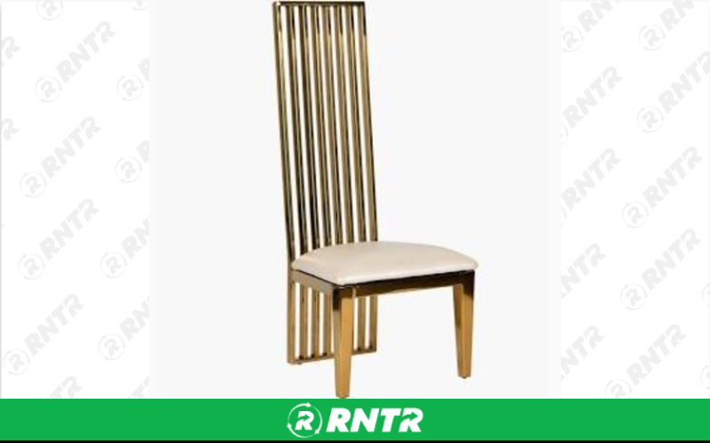 Generic High Back Gold Chair – For rent in dacula, georgia – CrimsonTLC | RNTR.com – Image 1