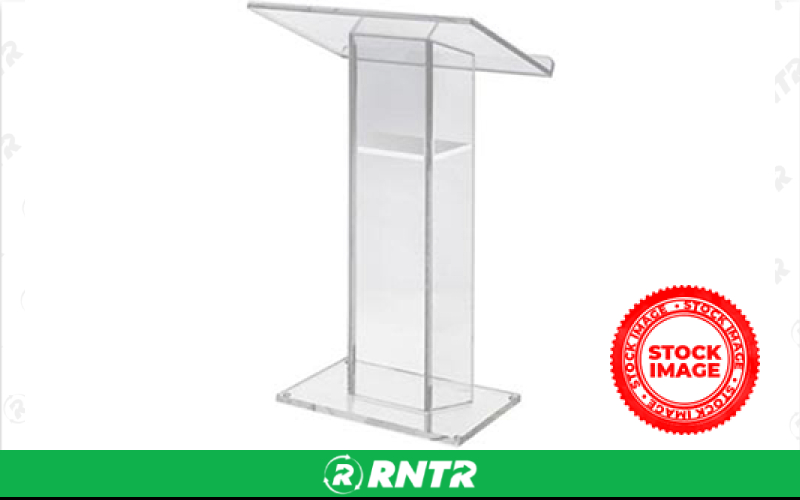 Generic Lucite Podium – For rent in skokie, illinois – Evento | RNTR.com – Image 1