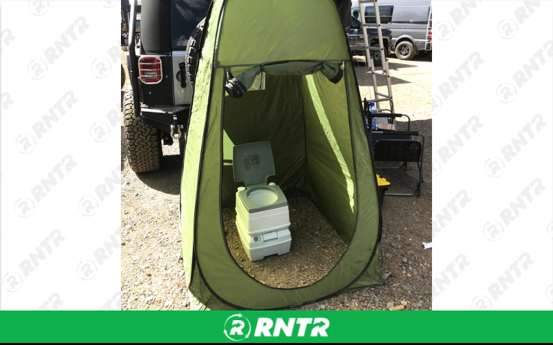 Thallick Portable Pop-Up Changing Room/Toilet Room – For rent in florissant, missouri – Petes Action Rentals | RNTR.com – Image 1