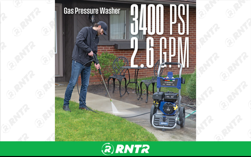 Westinghouse WPX3400 Gas Pressue Washer Pressure Washer – For rent in florissant, missouri – Petes Action Rentals | RNTR.com – Image 1