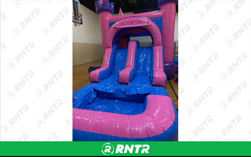 Generic PRINCESS CASTLE - DUAL SLIDE COMBO (WET OR DRY) – For rent in nashville, tennessee – Backyard Bounce LLC | RNTR.com – Image 1