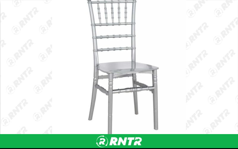 Generic Silver Chiavari Chair – For rent in skokie, illinois – Evento | RNTR.com – Image 1