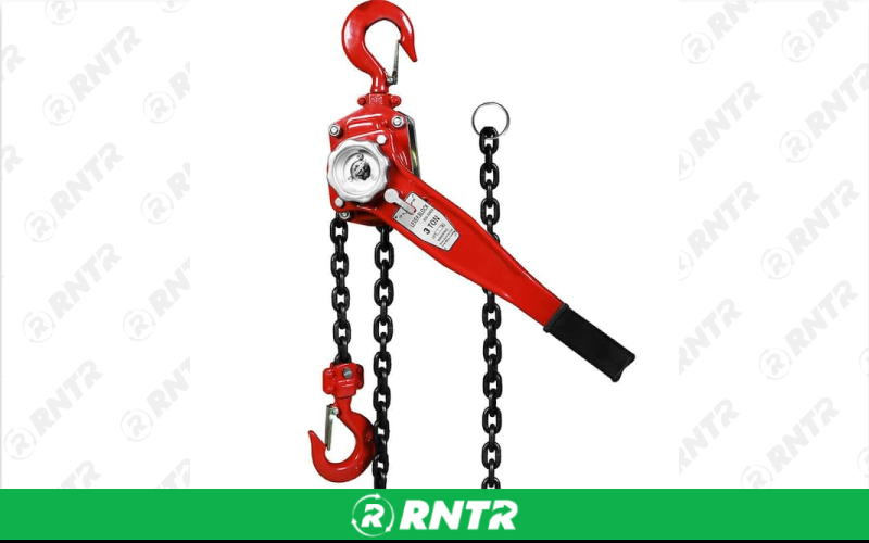Generic 1/2 Ton Red Chain Hoist – For rent in kenosha, wisconsin – Lees Rent It LLC | RNTR.com – Image 1