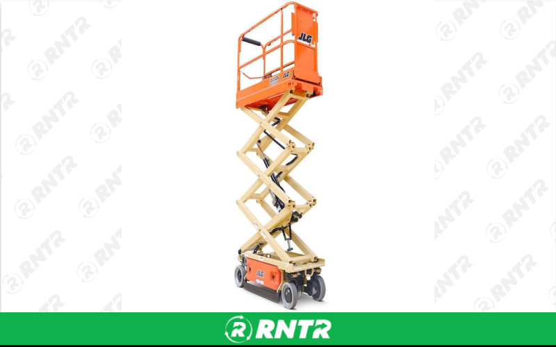 Skyjack 19' Scissor Lift (#3) Includes trailer – For rent in kenosha, wisconsin – Lees Rent It LLC | RNTR.com – Image 1