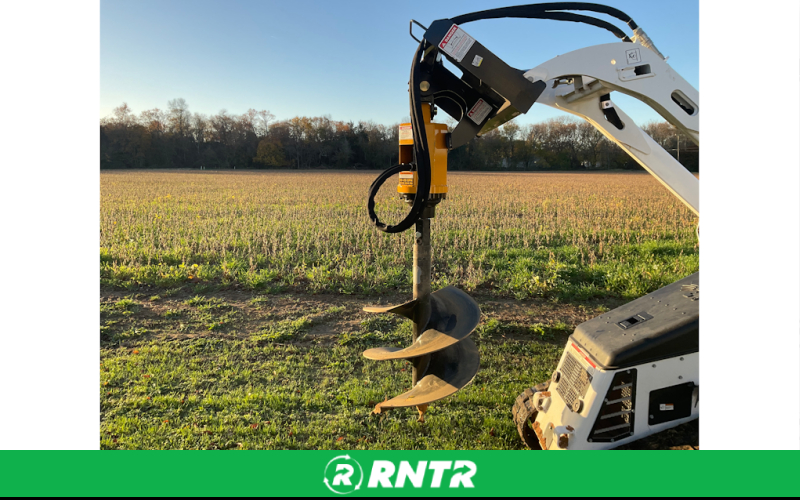 Belltec Auger - Belltec Auger Drive Unit Attachment (Price set for additional mini skid loader rental) – For rent in bridgeton, new-jersey – South Jersey Equipment Rentals, LLC | RNTR.com – Image 1