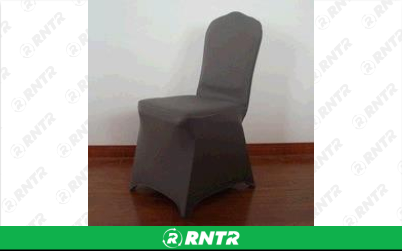 Generic Dark Gray Chair Covers – For rent in fort-madison, iowa – Complete Rental | RNTR.com – Image 1