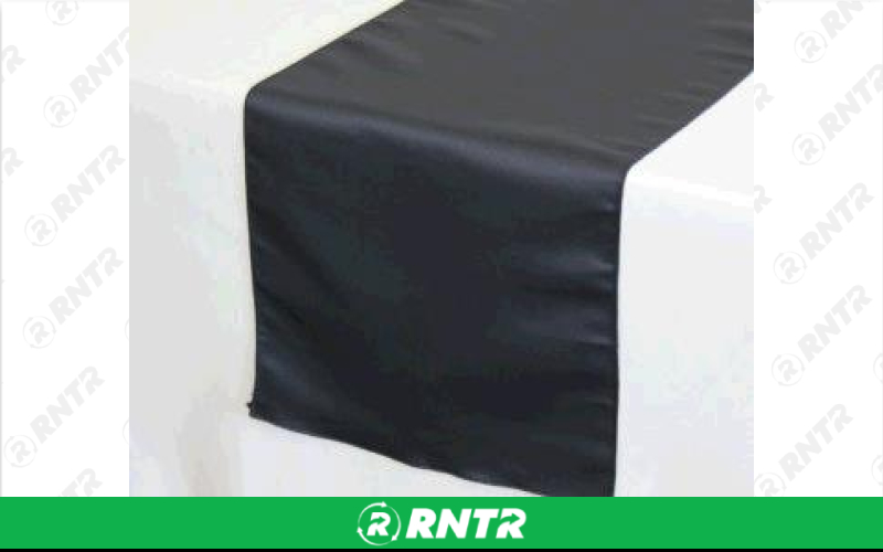 Generic Dark Gray Table Runners – For rent in Fort Madison, Iowa – Complete Rental | RNTR.com – Image 1