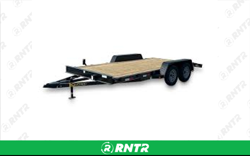Generic Flatbed Trailer - 16' (#25 DT/#26) – For rent in kenosha, wisconsin – Lees Rent It LLC | RNTR.com – Image 1