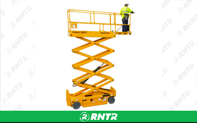 Haulotte HAULOTTE 2632 E SCISSOR LIFT – For rent in plainfield, illinois – Five Star Equipment Rental & Supply | RNTR.com – Image 1