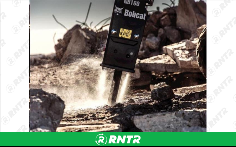 Generic Jack Hammer Attachment for Skid Steer – For rent in Fort Madison, Iowa – Complete Rental | RNTR.com – Image 1