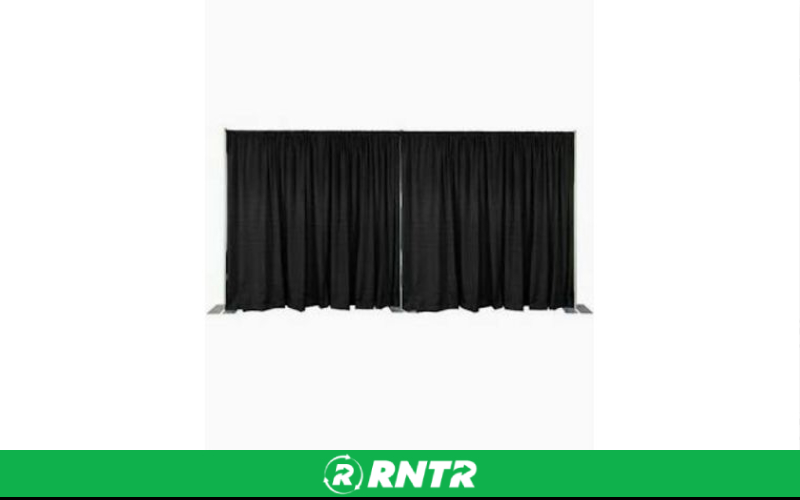 Generic Pipe & Drape - 8 ft banjo – For rent in salt-lake-city, utah – All CIty Event Rentals | RNTR.com – Image 1