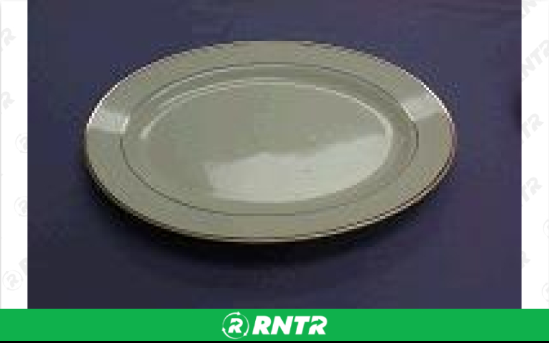 Generic Serving Plate -  Oval Large – For rent in Fort Madison, Iowa – Complete Rental | RNTR.com – Image 2 of 3
