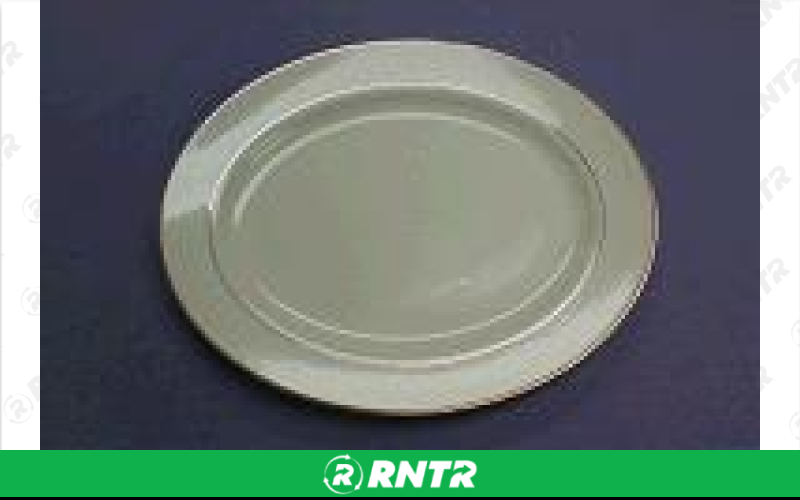 Generic Serving Plate - Oval Medium – For rent in Fort Madison, Iowa – Complete Rental | RNTR.com – Image 2 of 3
