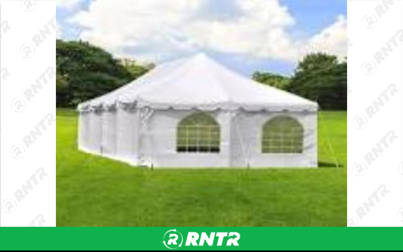 Generic Sidewall 32' Lap & Snap Wall White – For rent in Fort Madison, Iowa – Complete Rental | RNTR.com – Image 1