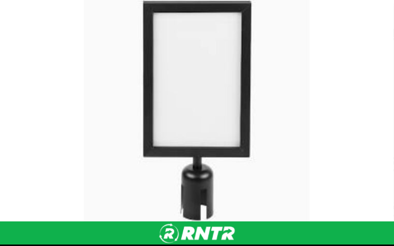 Generic Signage Holder - Stanchion – For rent in Salt Lake City, Utah – All CIty Event Rentals | RNTR.com – Image 1