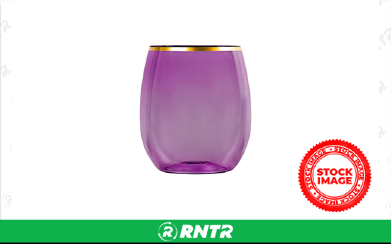 Generic Small Stemless Purple Goblet – For rent in skokie, illinois – Evento | RNTR.com – Image 1