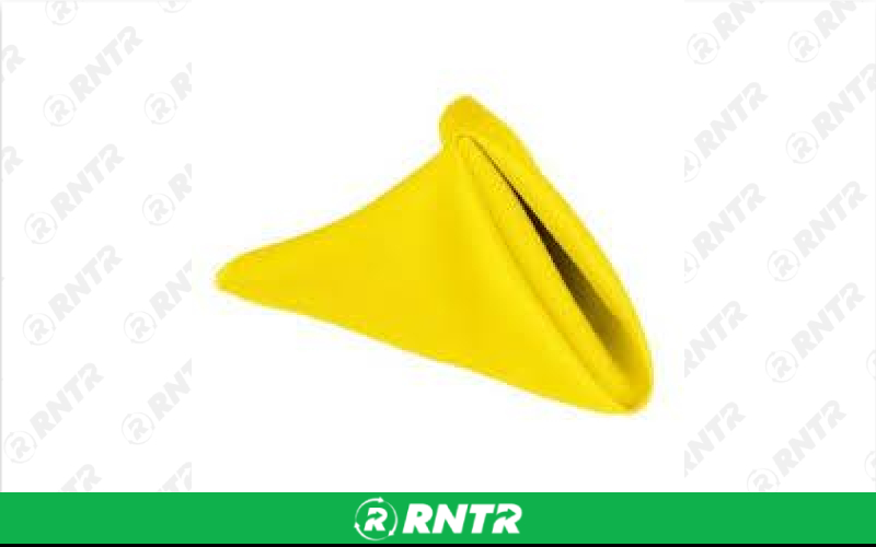 Generic Tablecloth 60 x 120 - Lemon – For rent in fort-madison, iowa – Complete Rental | RNTR.com – Image 1