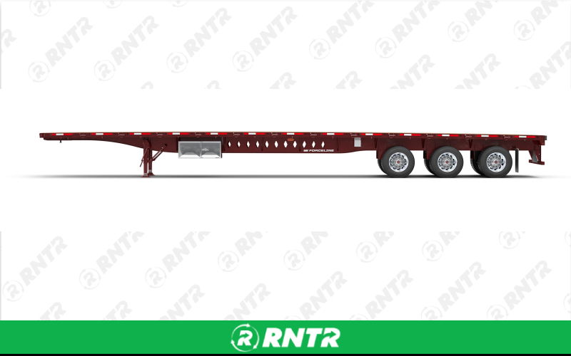 Generic Tri-Axle Flatbed Trailer - FB-28 – For rent in kenosha, wisconsin – Lees Rent It LLC | RNTR.com – Image 1