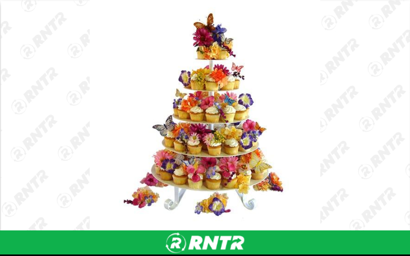 Generic White Cupcake Tree -  Round – For rent in fort-madison, iowa – Complete Rental | RNTR.com – Image 1