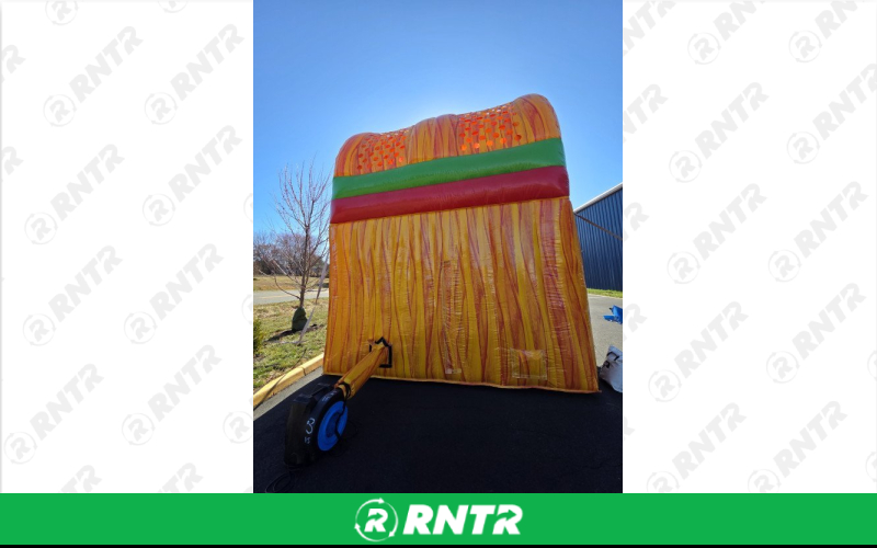 Generic 16' Lava Double Lane Slide Wet – For rent in ruckersville, virginia – SuperFun Attractions | RNTR.com – Image 1
