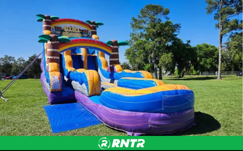 Generic 18' Tiki Plunge Splashdown – For rent in ruckersville, virginia – SuperFun Attractions | RNTR.com – Image 1