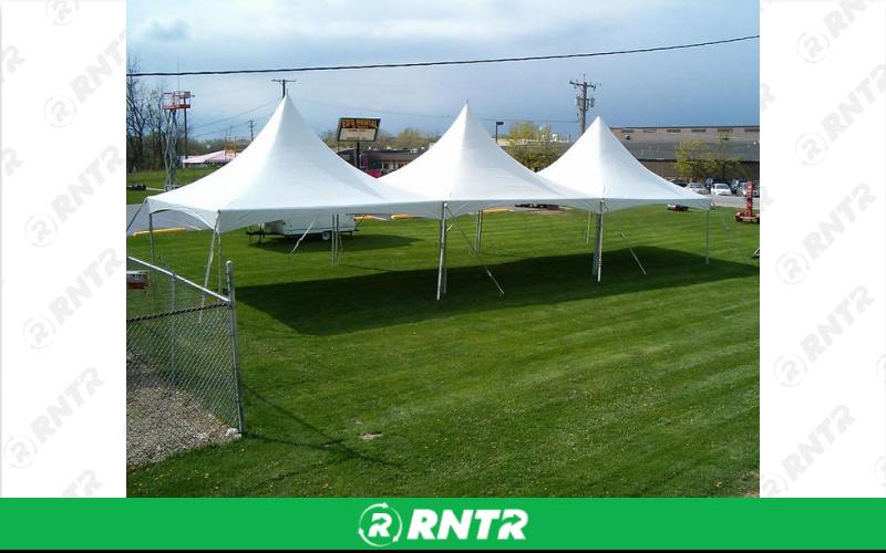 Generic 20ft. X 60ft. High Peak Frame configuration – For rent in spokane, washington – Entertainment Warehouse | RNTR.com – Image 1