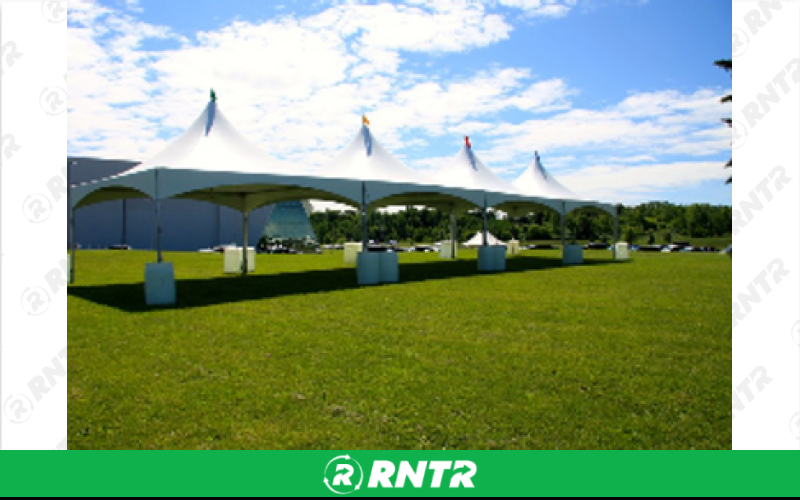 Generic 20ft. X 80ft. High Peak Frame configuration – For rent in spokane, washington – Entertainment Warehouse | RNTR.com – Image 1